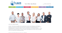 Desktop Screenshot of e-mayr.at